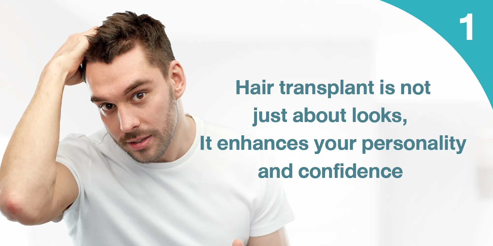 Hair transplants are not just about looks