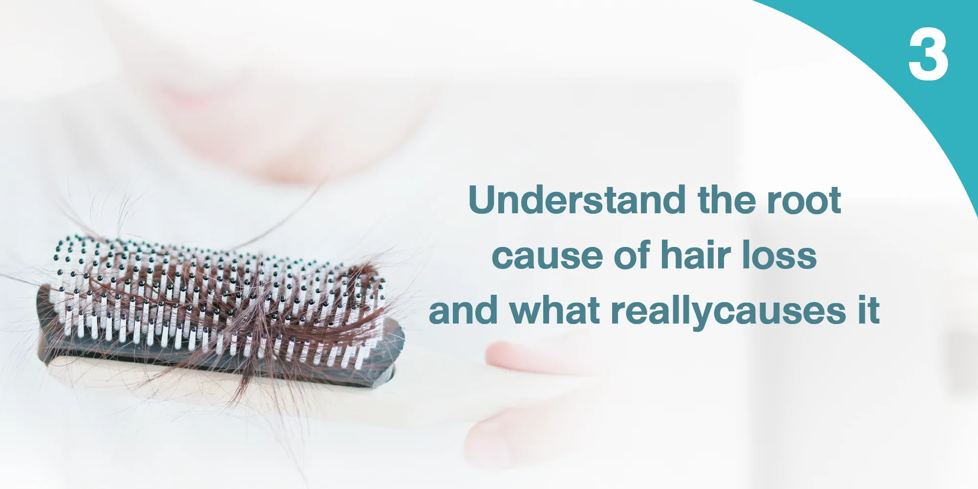 Know the real causes of hair loss