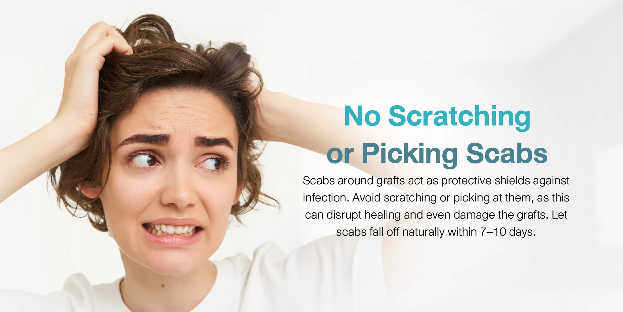 No Scratching or Picking Scabs