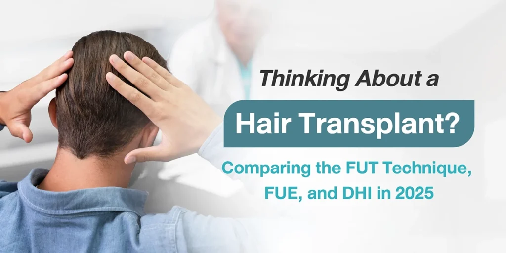 Thinking About a Hair Transplant Comparing the FUT Technique, FUE, and DHI in 2025