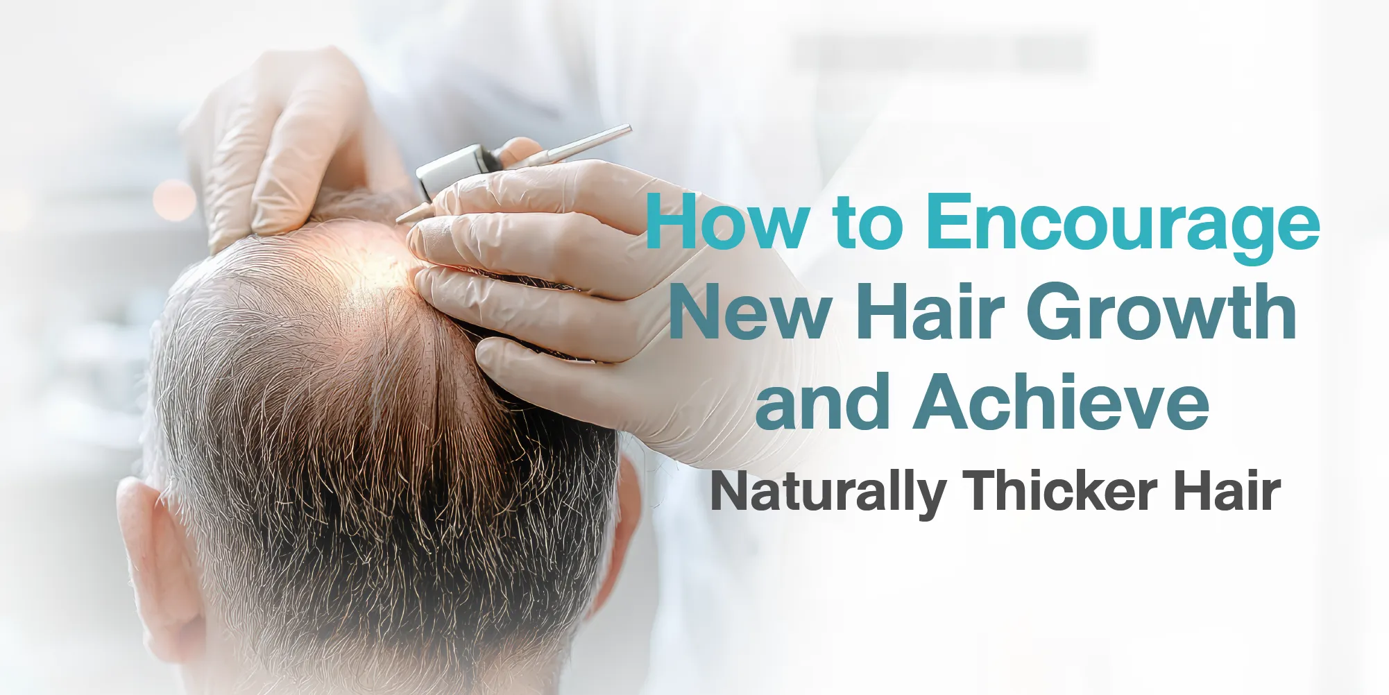 How to Encourage New Hair Growth and Achieve Naturally Thicker Hair